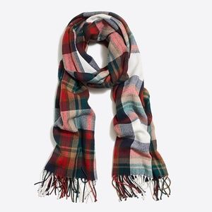 Classic plaid scarf